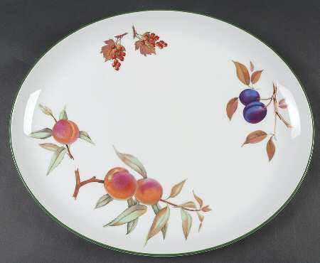 Evesham Vale 15" Oval Serving Platter