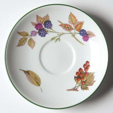 Evesham Vale Saucer for Flat Cup
