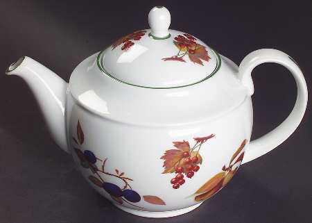 Evesham Vale Teapot & Lid