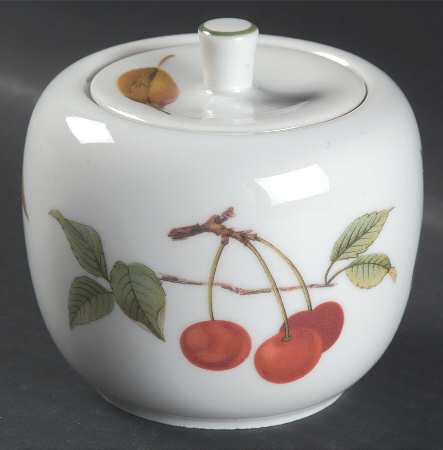 Evesham Vale Sugar Bowl & Lid