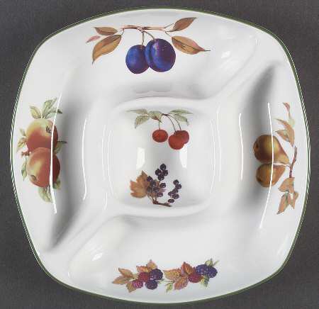 Evesham Vale 1-Piece Square Crudite