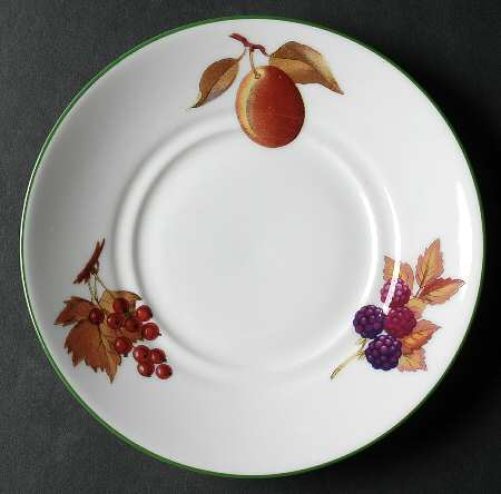 Evesham Vale Saucer for Flat Cup