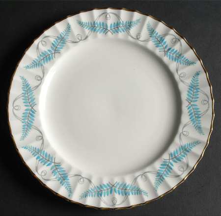 Ferncroft Turquoise Luncheon Plate