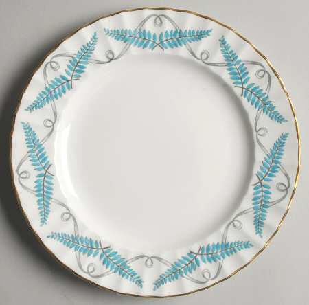 Ferncroft Turquoise Salad Plate