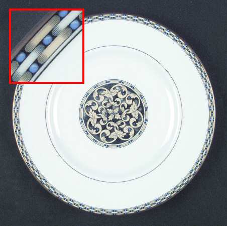 Francesca Accent Salad Plate