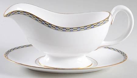Francesca Gravy Boat & Underplate