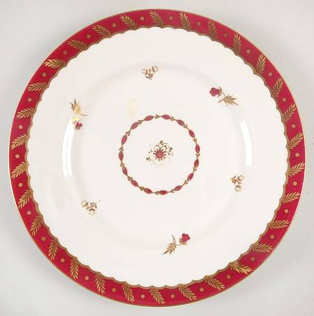Georgian Red by Royal Worcester