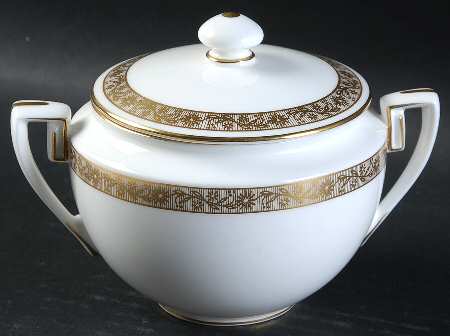 Golden Anniversary Sugar Bowl & Lid