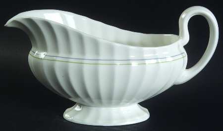 Green Bamboo Gravy Boat