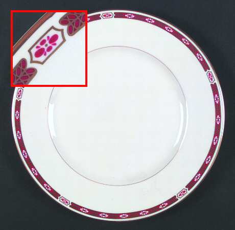 Grosvenor Ruby by Royal Worcester