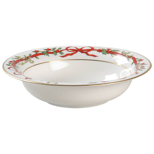 Holly Ribbons Coupe Cereal Bowl