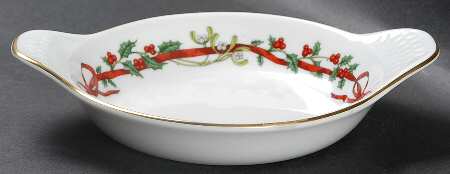 Holly Ribbons 7" Augratin