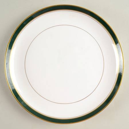 Howard Leather Green Cookie Plate