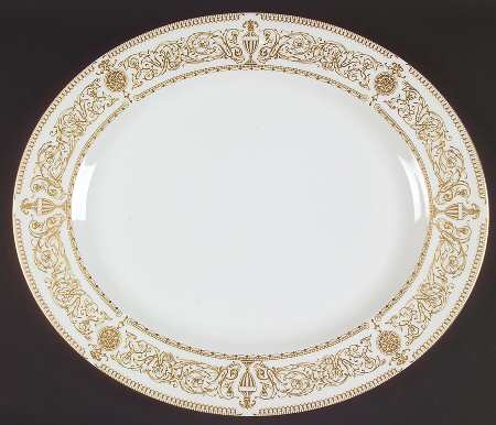 Hyde Park 17" Oval Serving Platter