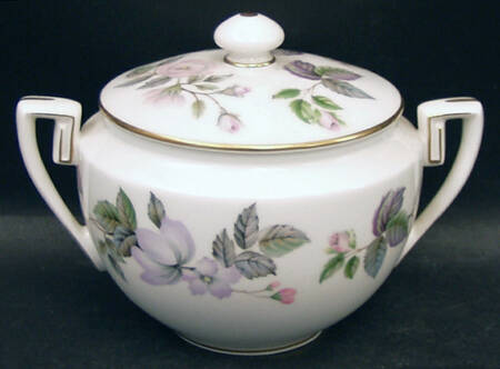 June Garland Sugar Bowl & Lid