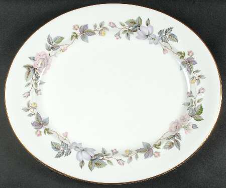 June Garland 17" Oval Serving Platter