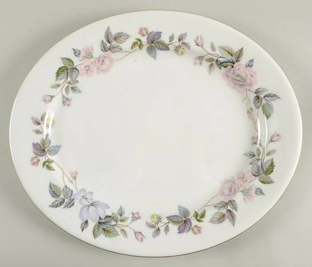 June Garland 15" Oval Serving Platter