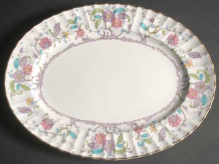 Kashmir (Ribbed) 13" Oval Serving Platter
