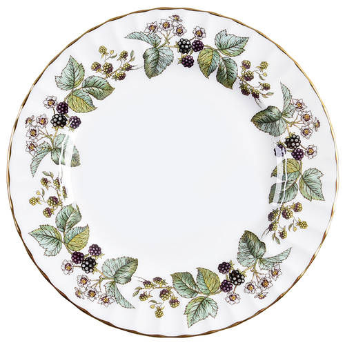 Lavinia (White Body, Bone) Salad Plate