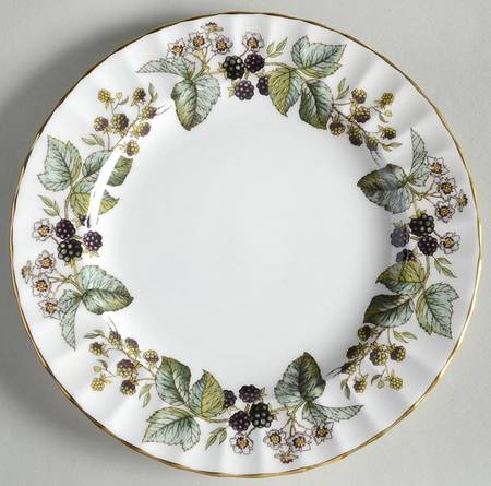 Lavinia (White Body, Bone) Dessert/Pie Plate