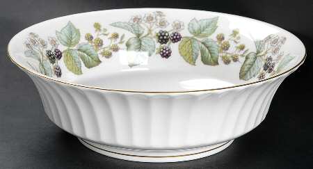 Lavinia (White Body, Bone) 9" Round Vegetable Bowl