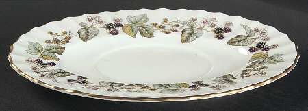 Lavinia (White Body, Bone) Underplate for Gravy Boat