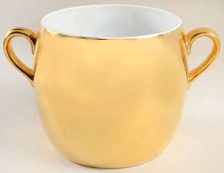 Lustre Gold Bean Pot No Lid