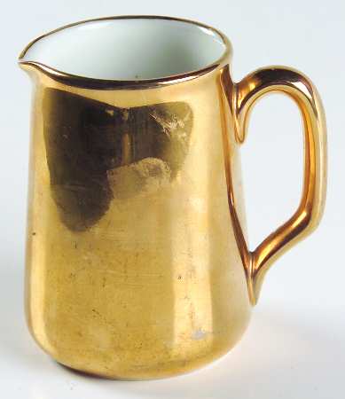 Lustre Gold Creamer