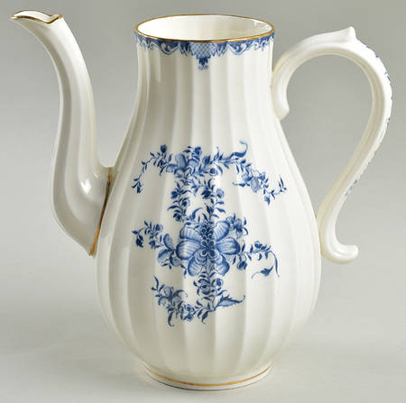 Mansfield Blue Coffee Pot No Lid