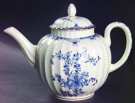 Mansfield Blue Teapot & Lid