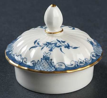 Mansfield Blue Lid for Mini Teapot