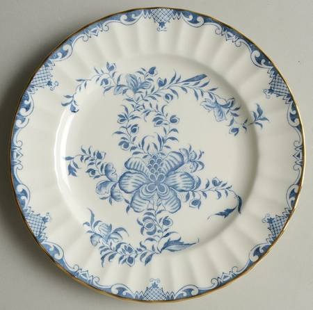 Mansfield Blue Dessert/Pie Plate