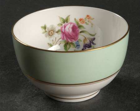 Miranda Light Green Open Sugar Bowl