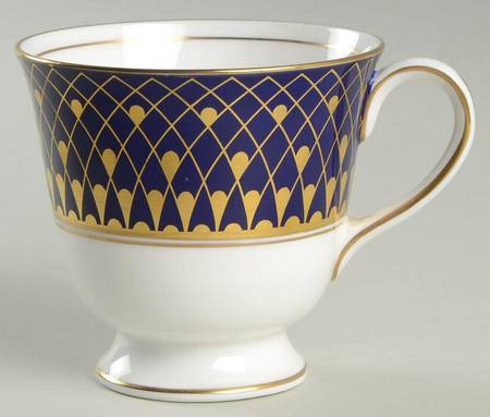Monte Carlo Blue Footed Cup by Royal Worcester