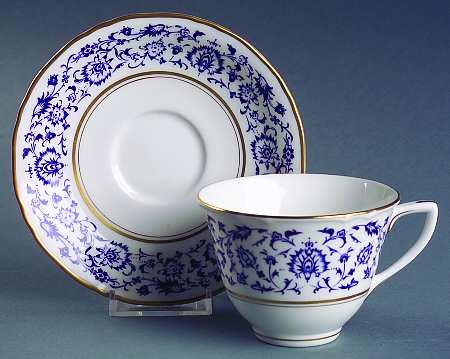 Montserrat Flat Cup & Saucer Set