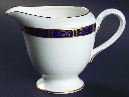 Mountbatten Cobalt Blue (Gold Trim) Creamer