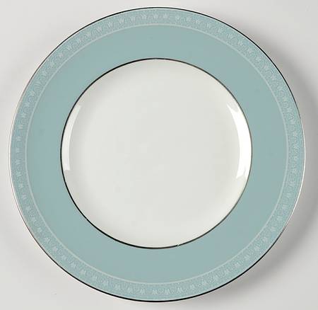 Orleans (Platinum Trim) Salad Plate