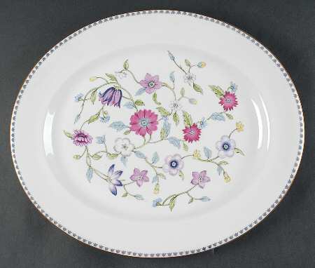 Patricia 15" Oval Serving Platter