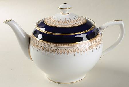 Regency Blue Teapot & Lid
