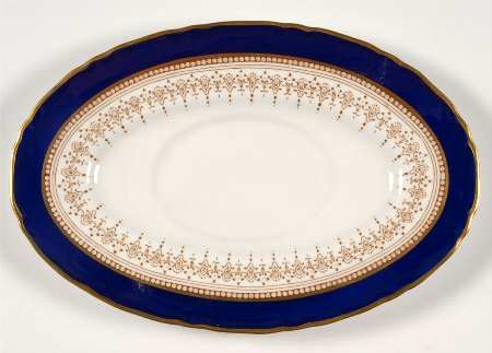Regency Blue Underplate for Gravy Boat
