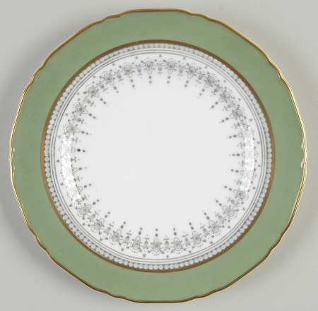 Regency Green and Gray (Newer) Bread & Butter Plate