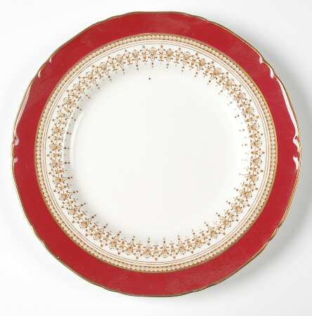 Regency Ruby Dessert/Pie Plate