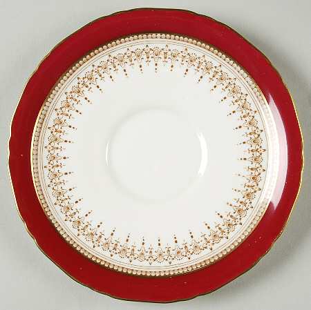 Regency Ruby Saucer for Flat Cream Soup Bowl