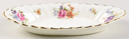Roanoke Cream Pickle Dish