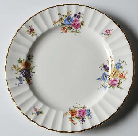 Roanoke Cream Salad Plate