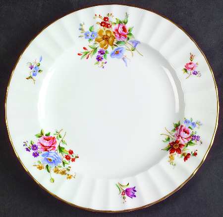 Roanoke White Dessert/Pie Plate