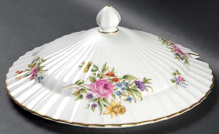 Roanoke White Lid for Tureen