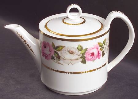 Royal Garden (Dotted Inner Ring) Teapot & Lid