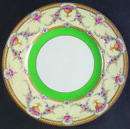 Rosemary Yellow Green Band by Royal Worcester
