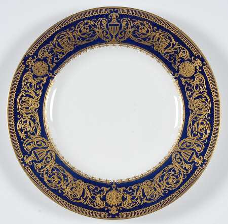 Sandringham Cobalt Blue Salad Plate